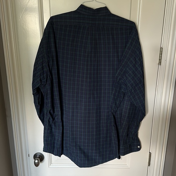 Polo blue plaid “Blake” button-down sport shirt XXL - Picture 2 of 4